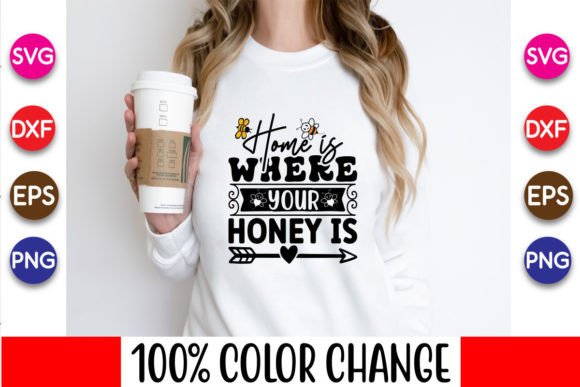 Download Home is Where Your Honey is Svg, Bee Svg - Svg Collection