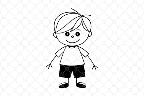 Download Children SVG, Kids SVG, Hand Drawn, 014 - Svg Collection