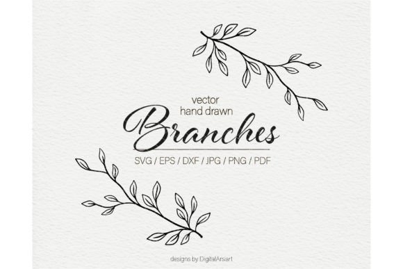Download Branch Svg Vector Floral Svg File Leaves - Svg Collection