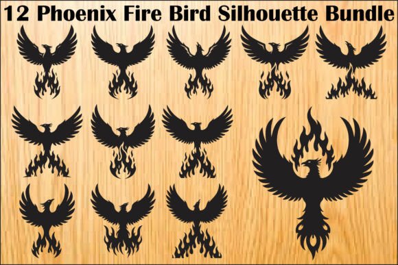 Download Phoenix Fire Bird SVG Bundle - Svg Collection