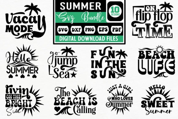 Download Summer Svg Design Bundle - Summer svg Collection