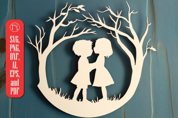 Download Paper Cut Kids Wall Decor SVG - Svg Collection