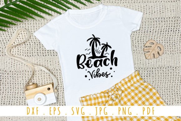Download Beach Vibes SVG Cut File - Svg Collection