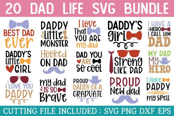 Download Dad Life SVG Bundle - Svg Collection